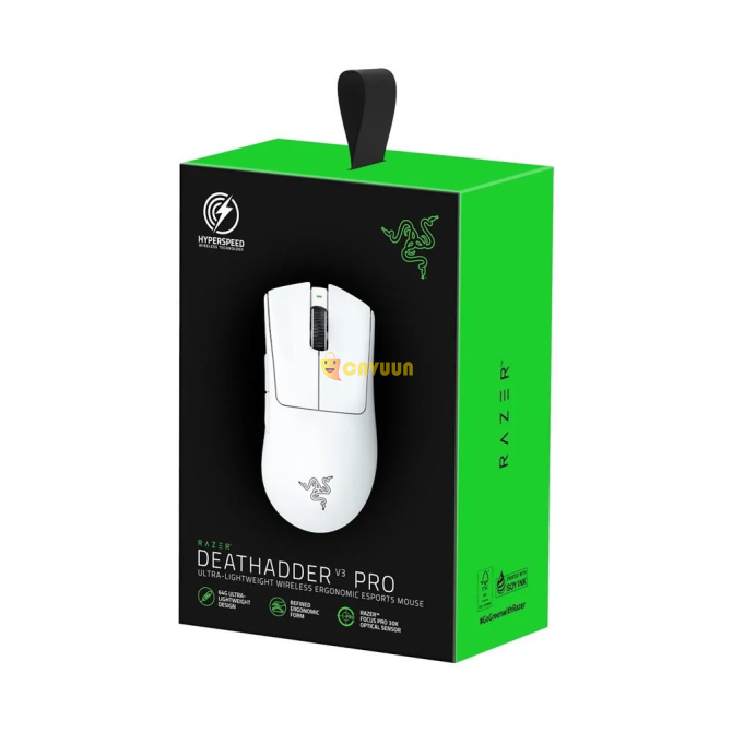 Razer Deathadder V3 Pro Беспроводная мышь Белый Стамбул - изображение 6