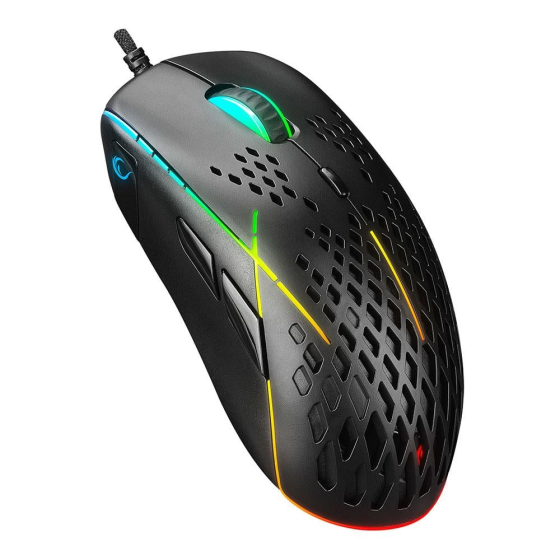 Rampage SMX-R111 DEFILADE USB Black RGB Illuminated Gaming Mouse Istanbul