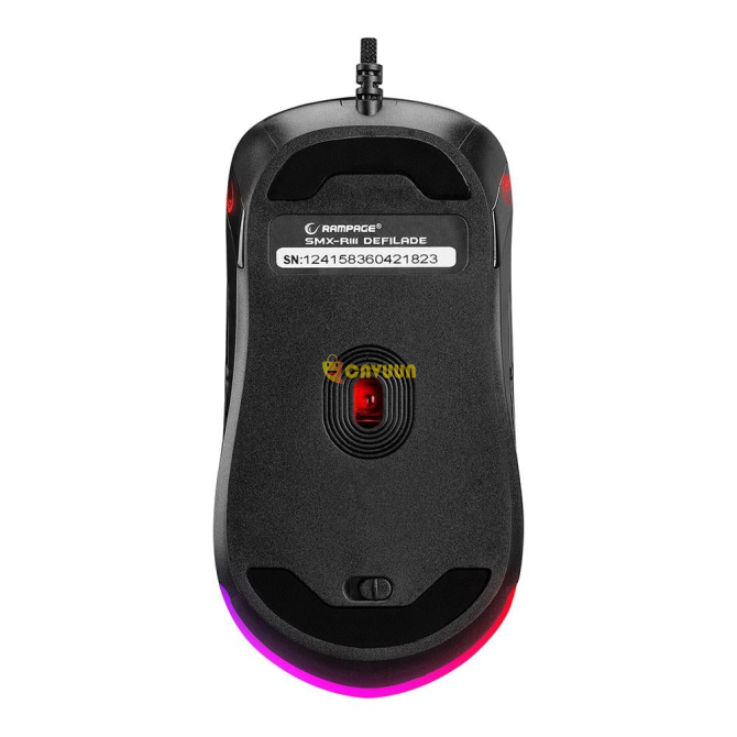 Rampage SMX-R111 DEFILADE USB Black RGB Illuminated Gaming Mouse Istanbul - photo 7