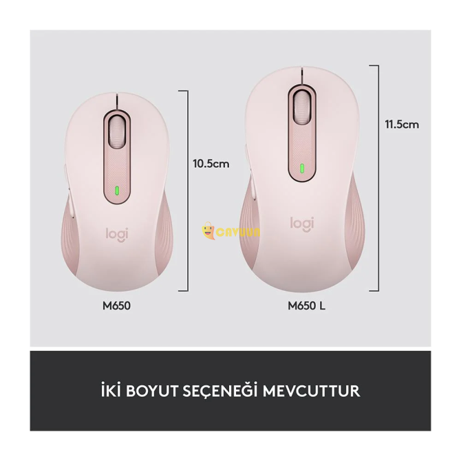 Logitech Signature M650 Small and Medium Size Right Handed Silent Wireless Mouse-PMB Istanbul - photo 8