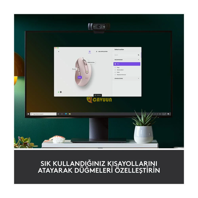 Logitech Signature M650 Малый и средний размер Бесшумная беспроводная мышь для правой руки-PMB Стамбул - изображение 4