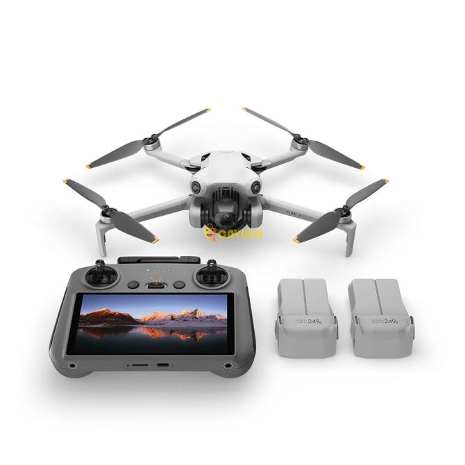 Дрон Dji Mini 4 Pro Fly More Combo (пульт дистанционного управления DJI RC 2 Screen) Стамбул - изображение 1