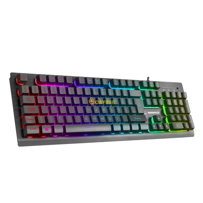 Rampage Miracle K2 Black USB RGB Illuminated Q Standard Gaming Keyboard Istanbul - photo 1