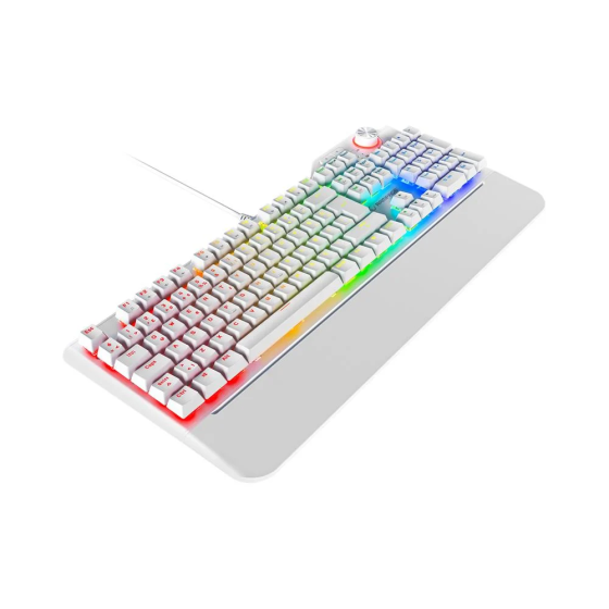 Rampage Hydra R6 Full Rgb Pro Red Switch Gaming Keyboard - White Стамбул