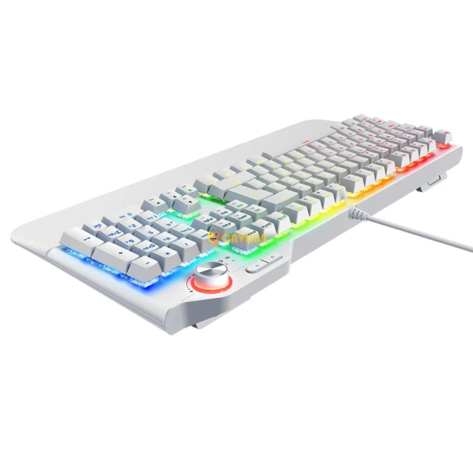 Rampage Hydra R6 Full Rgb Pro Red Switch Gaming Keyboard - White Istanbul - photo 5