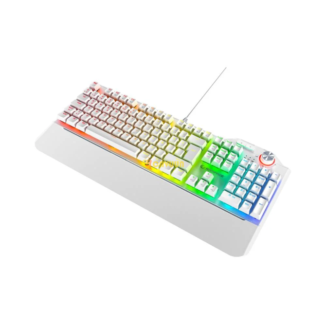 Rampage Hydra R6 Full Rgb Pro Red Switch Gaming Keyboard - White Istanbul - photo 2