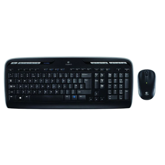 Logitech MK330 Wireless Turkish Q Keyboard Mouse Set - Black Istanbul