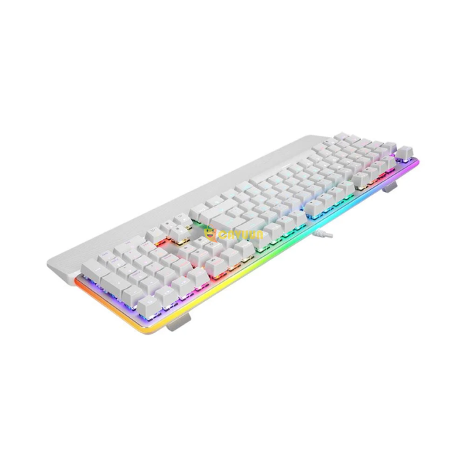 Rampage KB-R96 ULTIMATE Optical Switch Q Gaming Mechanical Keyboard - White Istanbul - photo 5