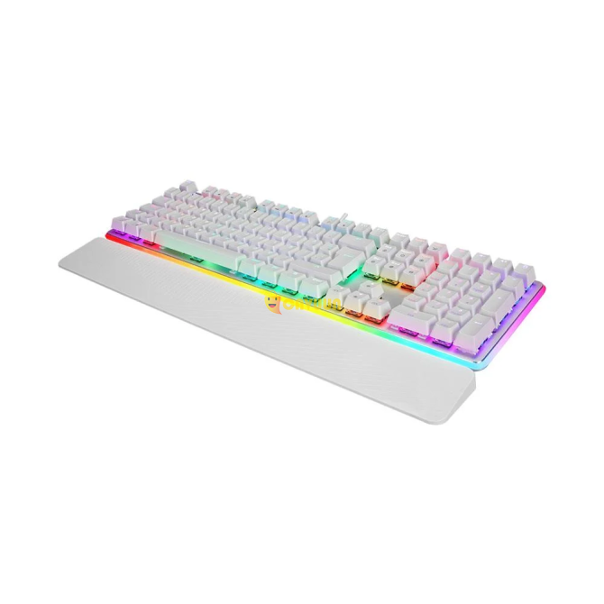 Rampage KB-R96 ULTIMATE Optical Switch Q Gaming Mechanical Keyboard - White Istanbul - photo 4