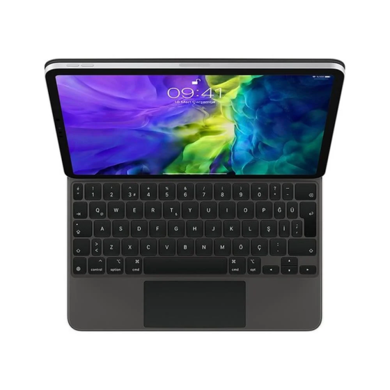 Apple MXQT2TQ/A 11' iPad Pro 4th GenerationL, iPad Air 5th N Magic Keyboard TR Q -Black Istanbul