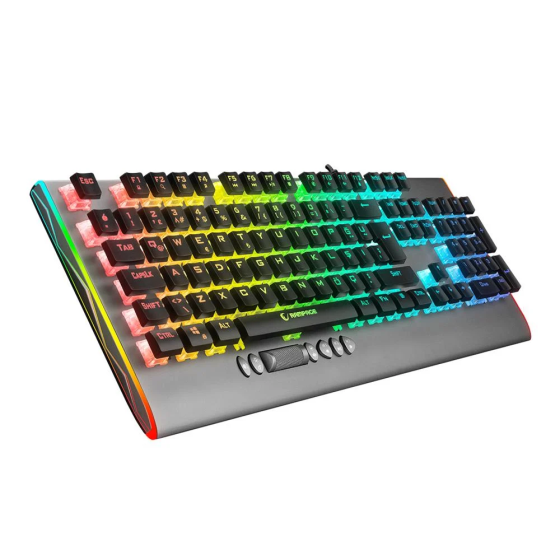 Rampage KB-R211 Prime RGB Backlight Crystal Red Switch Mechanical Gaming Keyboard Стамбул