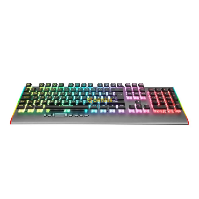 Rampage KB-R211 Prime RGB подсветка кристально-красный переключатель механическая игровая клавиатура Стамбул - изображение 2