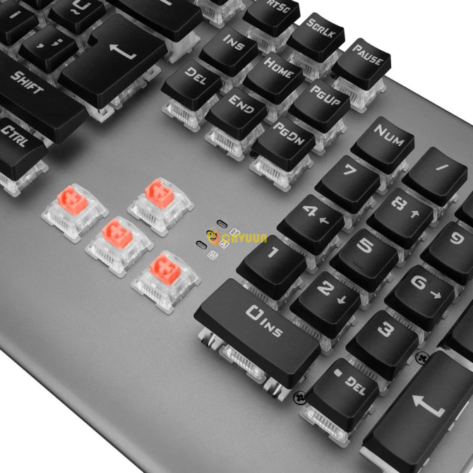 Rampage KB-R211 Prime RGB Backlight Crystal Red Switch Mechanical Gaming Keyboard Istanbul - photo 5