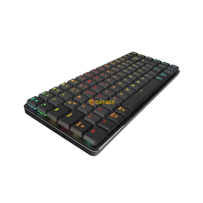 Rampage W-GRANITE Black/Grey Low Profile Red Switch RGB 2.4 ghz+ BT Mechanical Gaming Keyboard Istanbul - photo 4