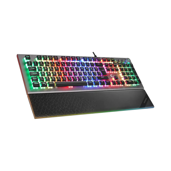 Rampage KB-R101 IMPRESSIVE Grey/Black USB RGB Red Switch Gaming Keyboard Стамбул