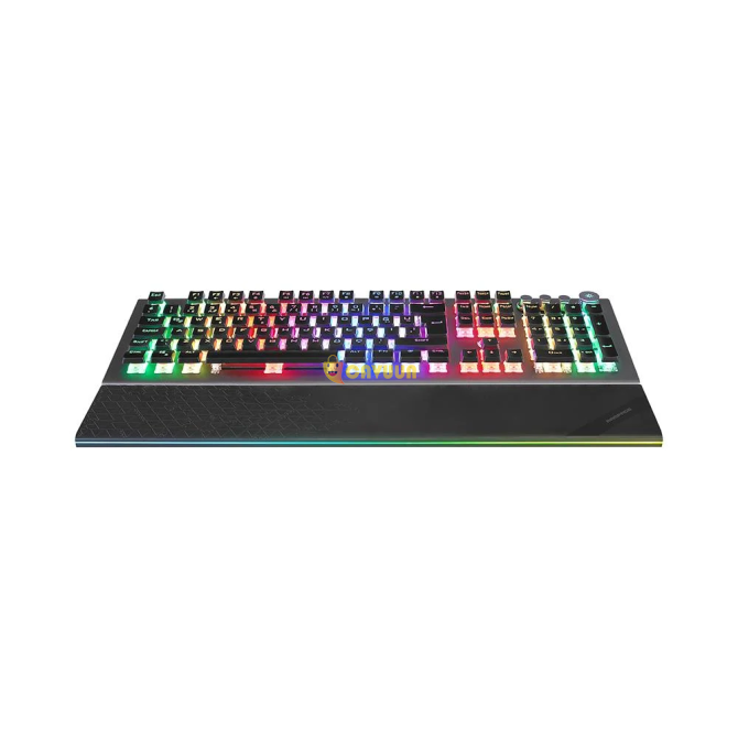 Rampage KB-R101 ВПЕЧАТЛЯЮЩАЯ серо-черная USB RGB красная игровая клавиатура с переключателем Стамбул - изображение 3