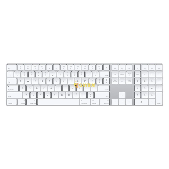 Apple MQ052TQ/A Magic Keyboard with Numeric Keypad - TR Q Keyboard Silver Istanbul - photo 1