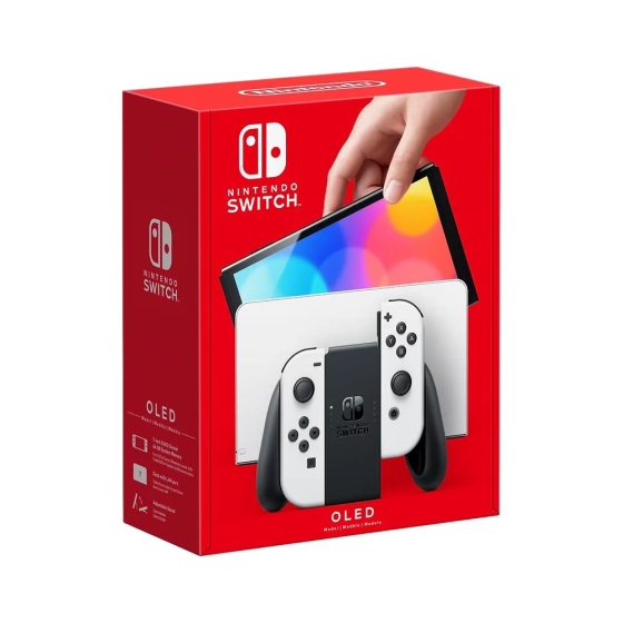 Nintendo Switch OLED Game Console (White Joy-Con) Istanbul