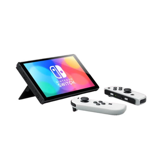 Nintendo Switch OLED Game Console (White Joy-Con) Стамбул