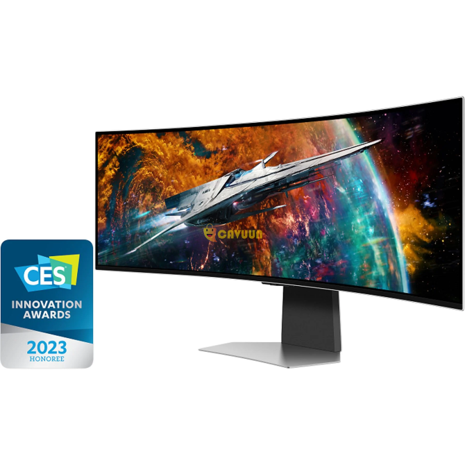 Samsung Odyssey OLED G9 LS49CG954SUXUF 49 дюймов двойной QHD 0.03MS 240 Гц интеллектуальный изогнутый игровой монитор Bla Стамбул - изображение 3