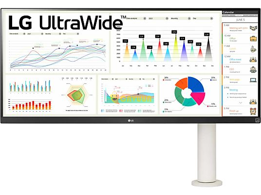 Lg 34WQ680-W UltraWide 34'' 21:9 FHD 5 мс 100 Гц FreeSync Ergo IPS монитор белый Стамбул - изображение 8