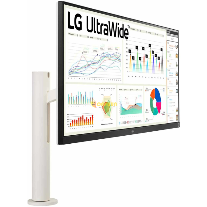 Lg 34WQ680-W UltraWide 34'' 21:9 FHD 5ms 100hz FreeSync Ergo IPS Monitor White Istanbul - photo 2