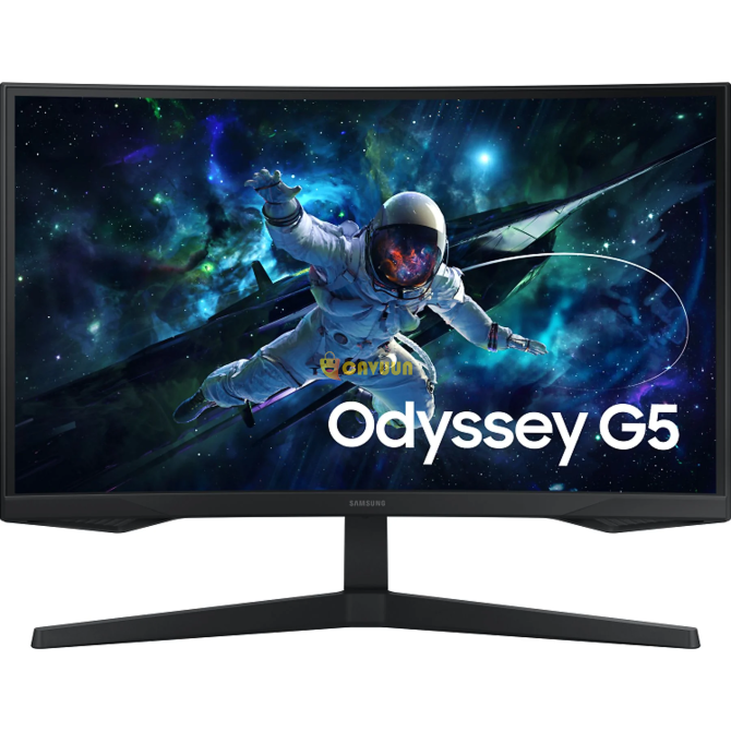 Samsung Odyssey G5 LS27CG552EUXUF 27 дюймов QHD 1 мс 165 Гц Freesync HDR10 VA изогнутый игровой монитор черный Стамбул - изображение 1