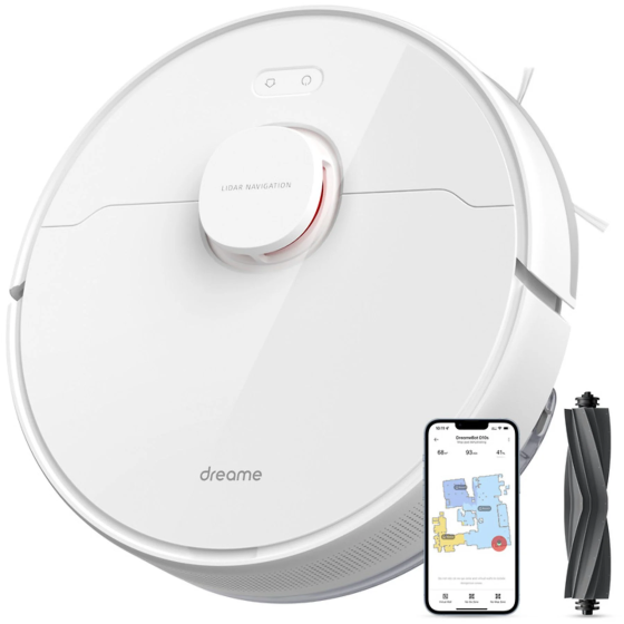 Dreame D10s Mop Robot Vacuum Cleaner White Istanbul