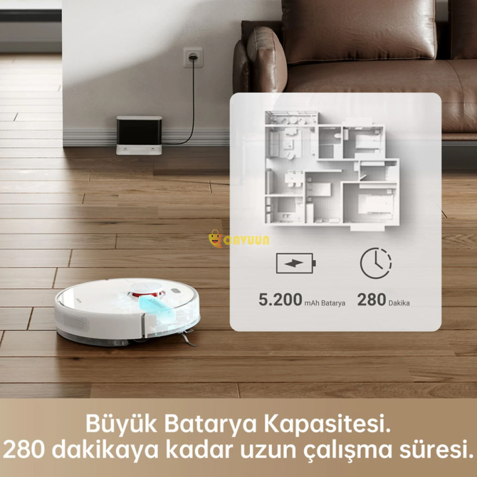 Dreame D10s Mop Robot Vacuum Cleaner White Istanbul - photo 4