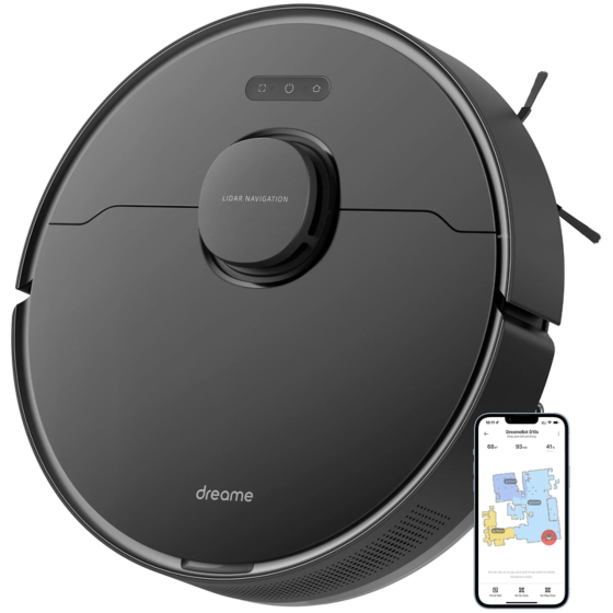 Dreame D10S Pro Robot Vacuum Cleaner Black Istanbul