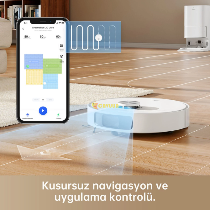 Dreame L10 Ultra Mop Robot Vacuum Cleaner White Istanbul - photo 5