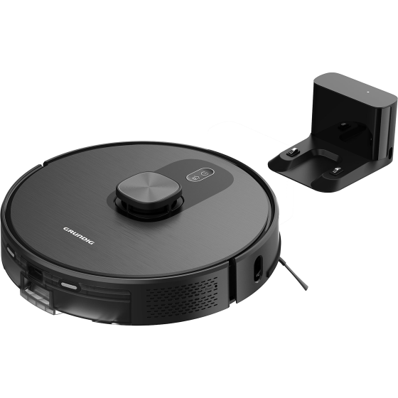 Grunding VCR 6330 Smart Robot Vacuum Cleaner with Mop and Mapping Black Istanbul