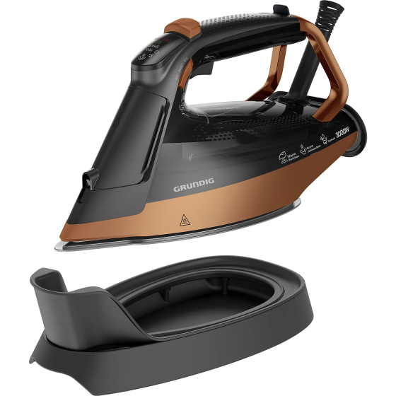 Grunding SI 8050 Steam Iron Black Brown Istanbul