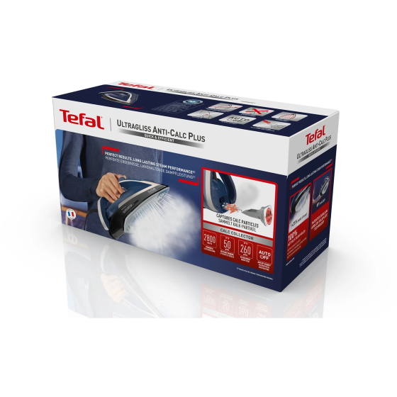 Tefal FV6846 Ultragliss Plus Steam Iron Blue Istanbul