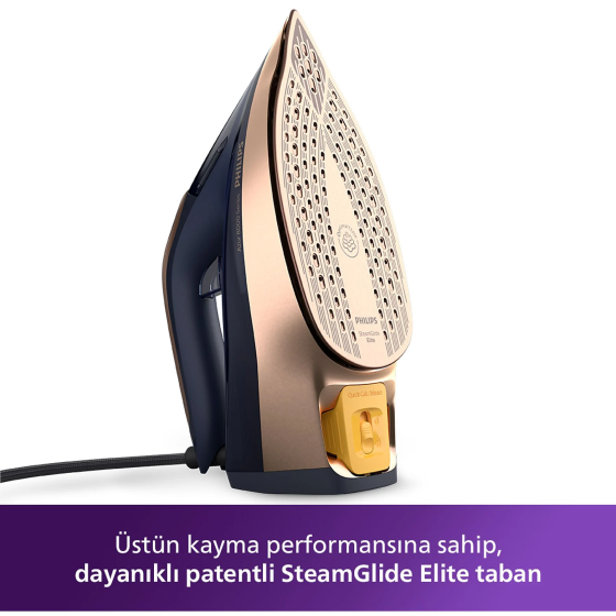 Philips Azur DST8050/20 Steam Iron Blue Istanbul