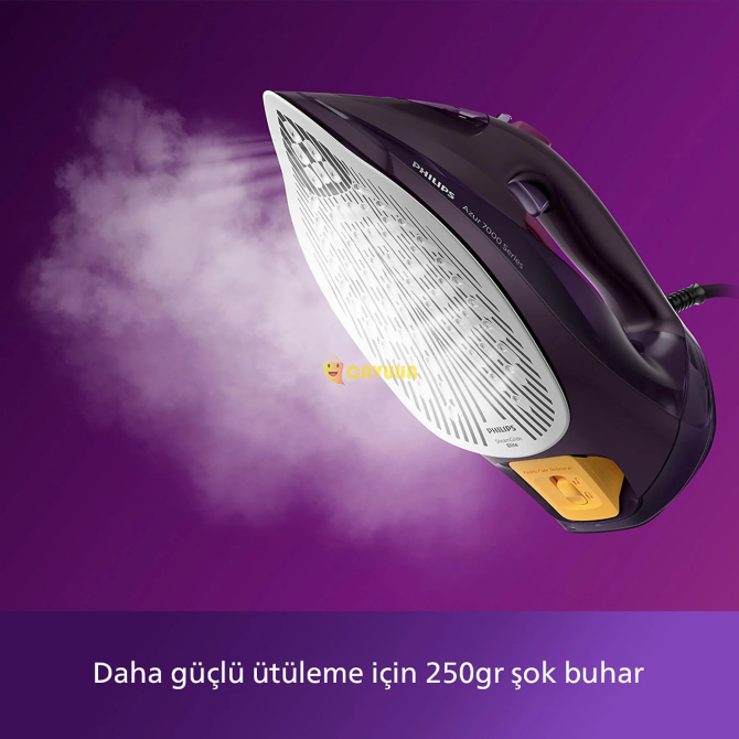 Паровой утюг Philips Azur DST7061/30 темно-фиолетовый Стамбул - изображение 3