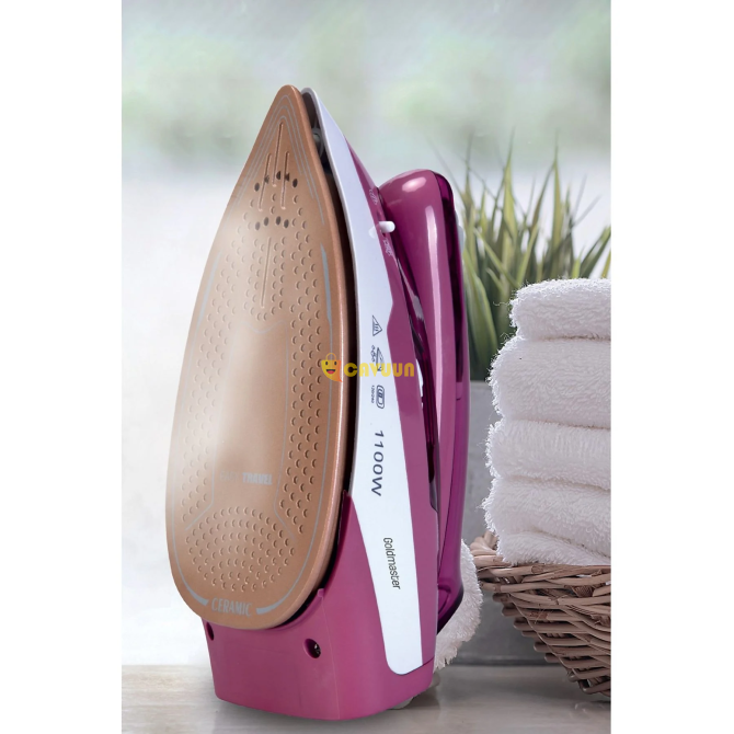 Goldmaster Tourist GM-7617 Travel Iron Pink Istanbul - photo 5