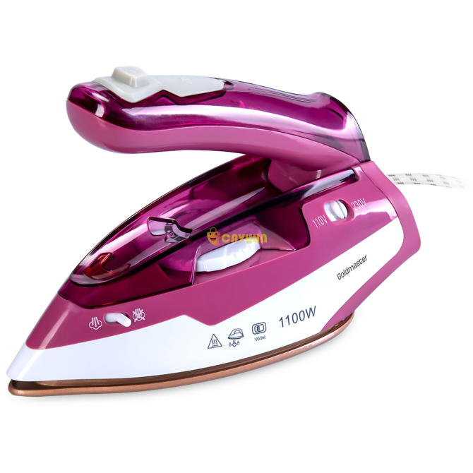 Goldmaster Tourist GM-7617 Travel Iron Pink Istanbul - photo 1