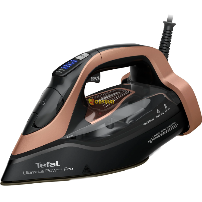 Tefal Ultimate Power Pro Steam Iron Black Brown Istanbul - photo 1