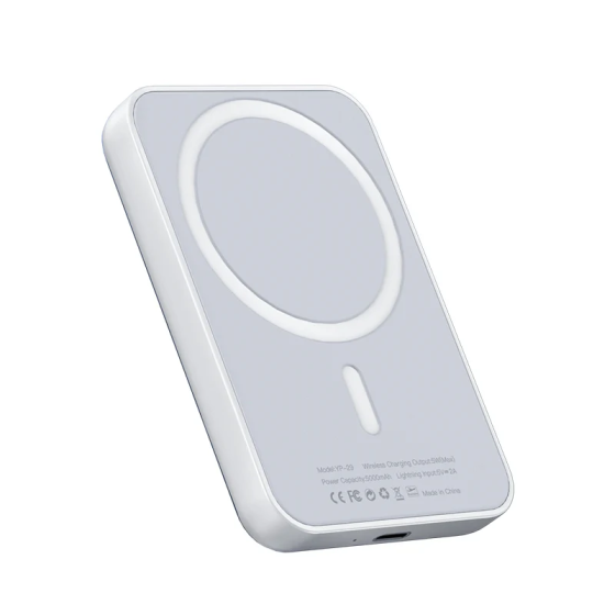 Magsafe Magnetic Wireless Charge Power Bank for iP12 to iP15 Series Phones (5000 mAh) London