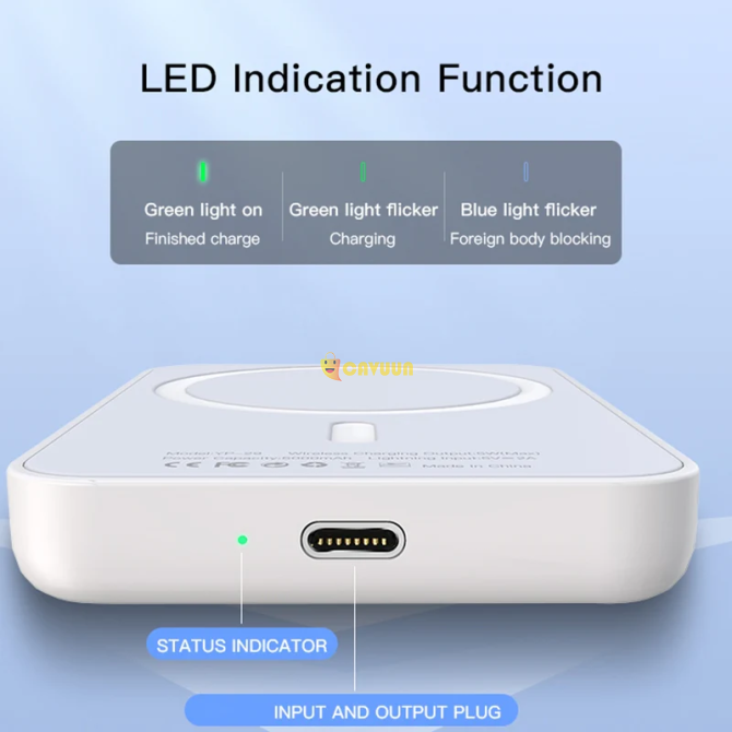 Magsafe Magnetic Wireless Charge Power Bank for iP12 to iP15 Series Phones (5000 mAh) London - photo 6