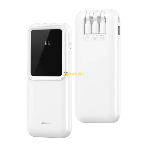 Dual Port Portable Digital Display 10000 mAh Power Bank with Cable (X-Chel Series) London - photo 1