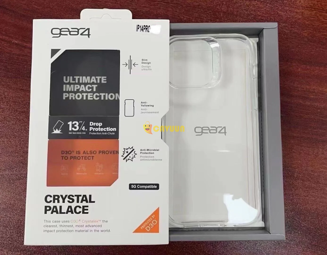 Gear4 Crystal Palace Clear Case Cover iPhone 15 Series London - photo 2