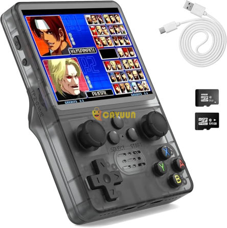 R35S Black 64GB Handheld Retro Game Console with 10, 000+ Preloaded Games London - photo 7