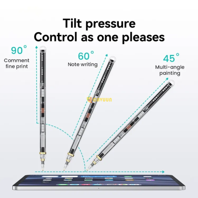 Transparent Magnetic Charging Tilt-sensitive Touch Capacitive Stylus Pen London - photo 3