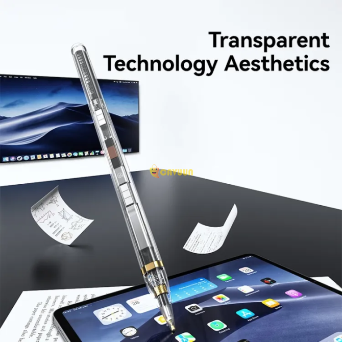 Transparent Magnetic Charging Tilt-sensitive Touch Capacitive Stylus Pen London - photo 6