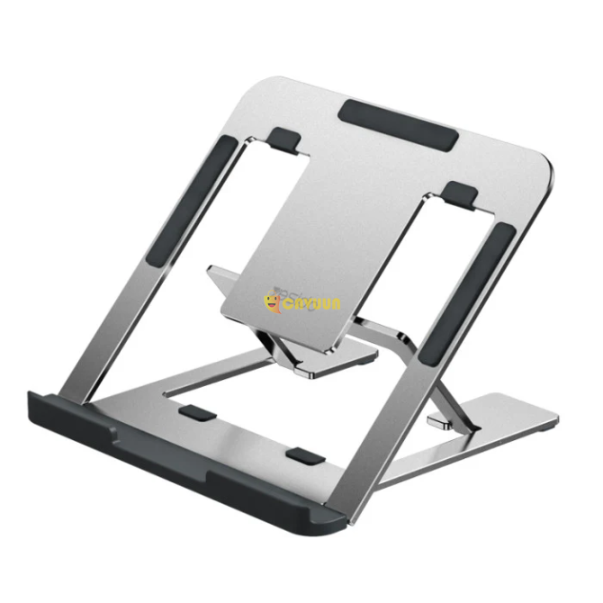 Adjustable Portable Flexible Folding Aluminium Metal Table Laptop Notebook Stand Holder London - photo 1