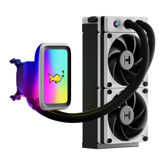 Hyte Thicc Q60 240mm LCD AIO Intel/AMD CPU Liquid Cooler Лондон