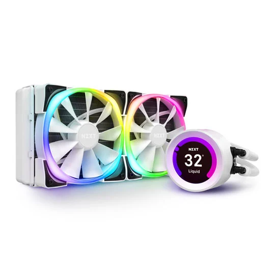 Nzxt Kraken Z53 White RGB LCD All In One 240mm Intel/AMD CPU Water Cooler Лондон