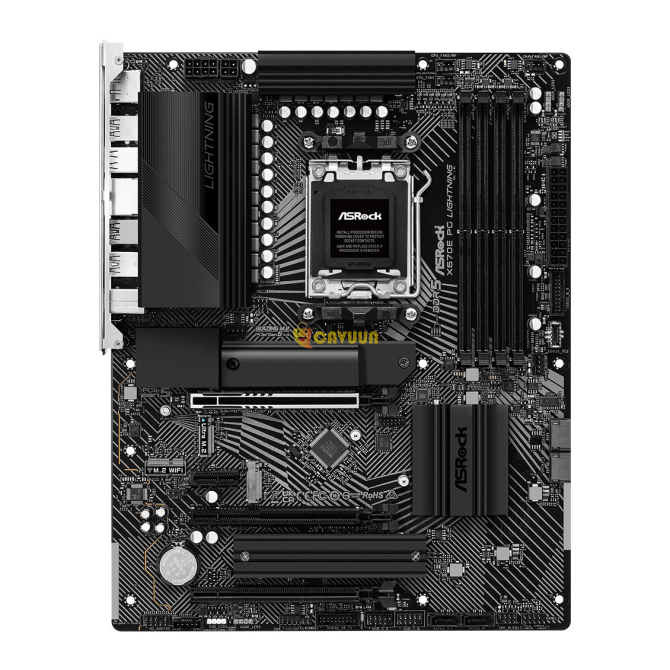 AsRock AMD Ryzen X670E PG Lightning AM5 DDR5 PCIe 5.0 ATX Motherboard London - photo 2